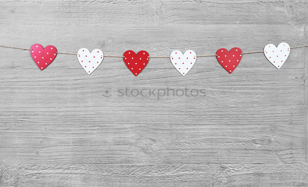 Similar – Valentine’s day background with red hearts