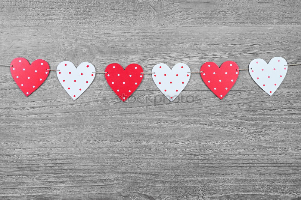 Similar – Valentine’s day background with red hearts