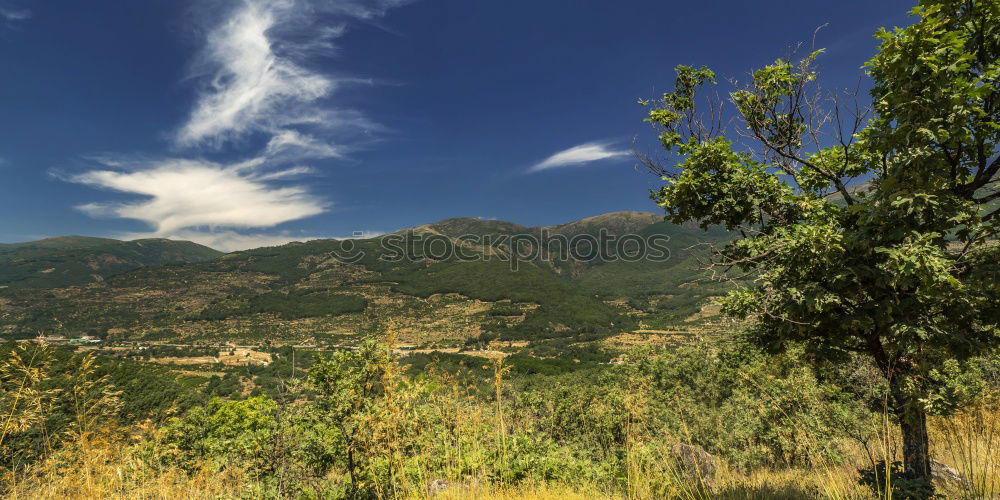 Similar – View from Burgberger Hoernle in Burgberg