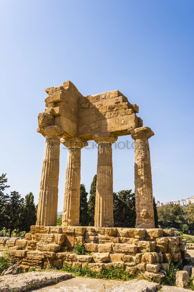 Similar – View of the Valley of the Temples in Agrigento, Sicily, Italy