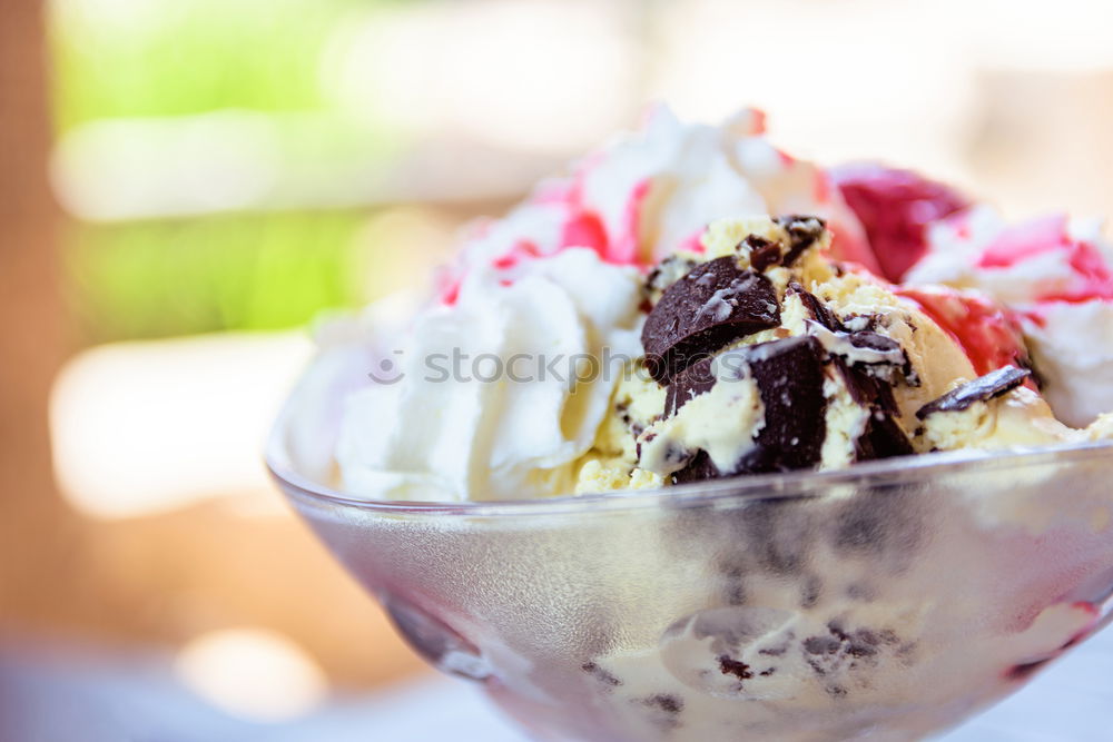 Similar – Ice cream with topping