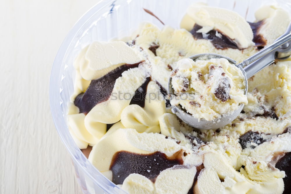 Similar – Ice cream with topping