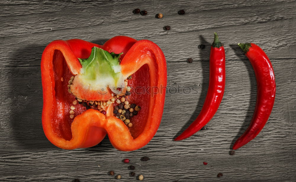 Similar – Image, Stock Photo sharp pair Vegetable Table