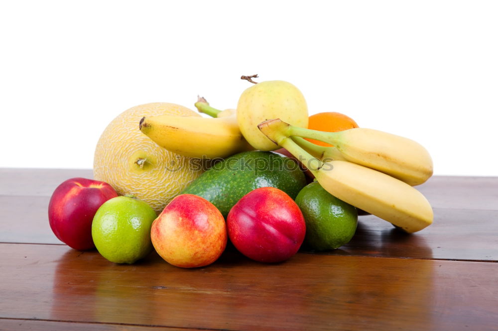 Image, Stock Photo Fresh ripe fruits are laid out on the perimeter