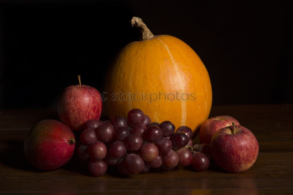 Similar – Image, Stock Photo late harvest Leaf Autumn