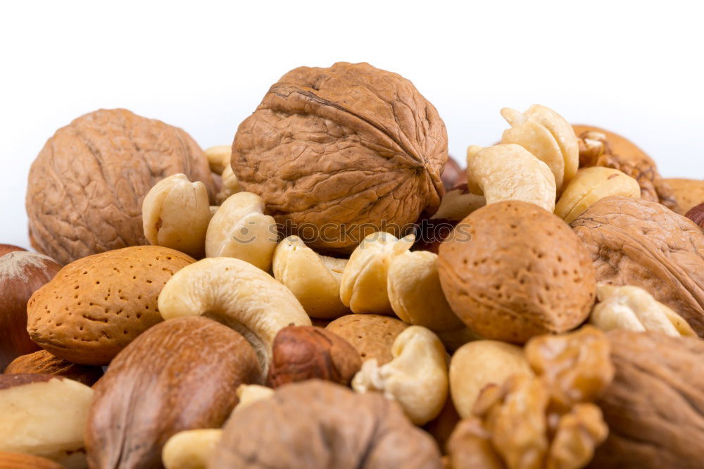 Similar – Image, Stock Photo Almond oil in bottle and nuts