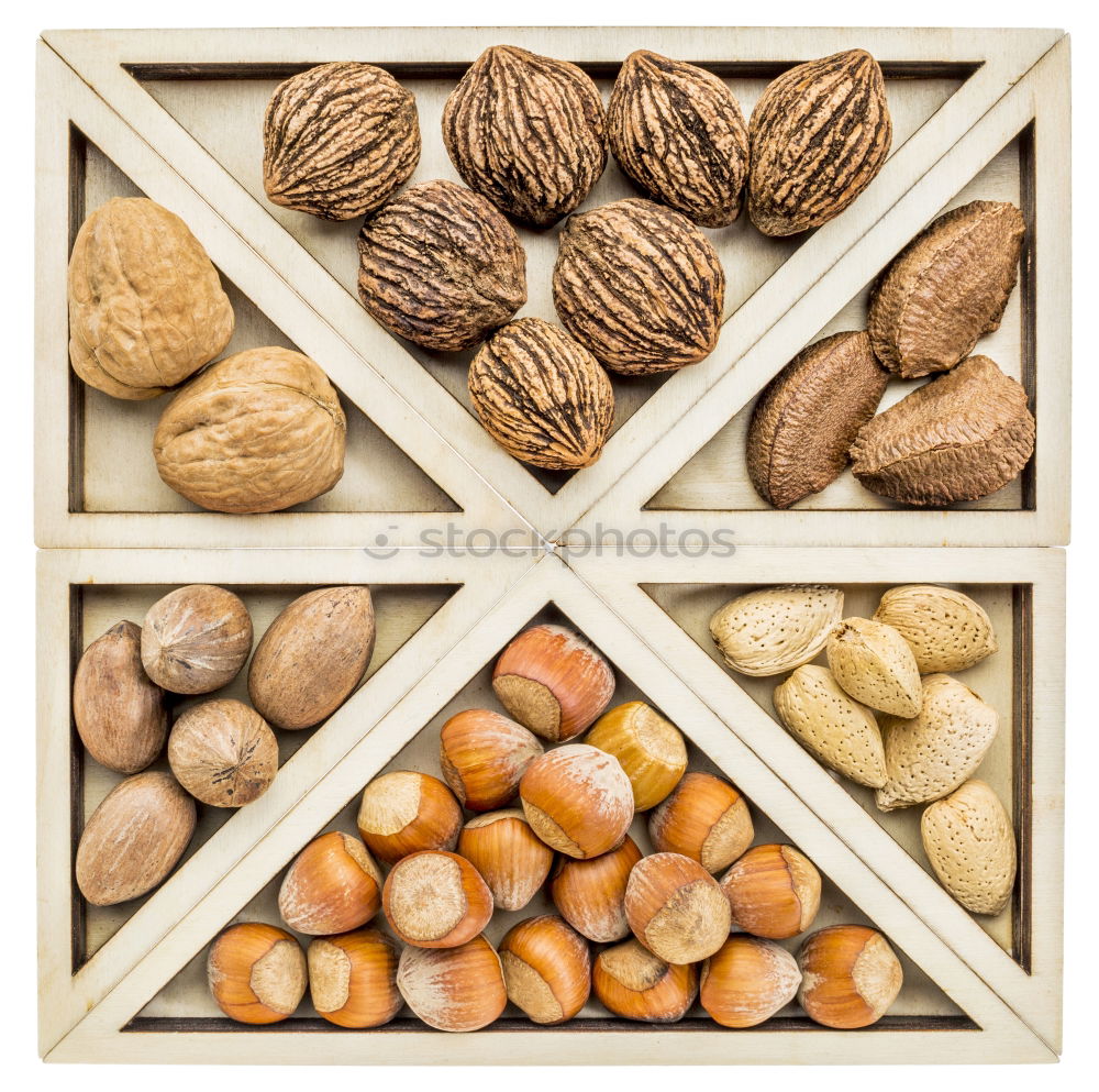 Similar – Image, Stock Photo hazelnuts Food Fruit