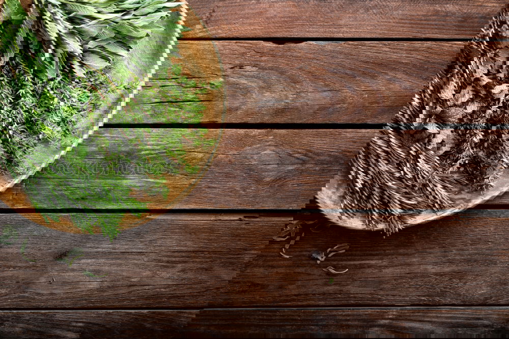 Similar – Image, Stock Photo Chopped kale leaves Food