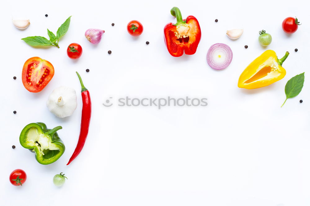 Similar – Image, Stock Photo Tuna steak with fresh herbs