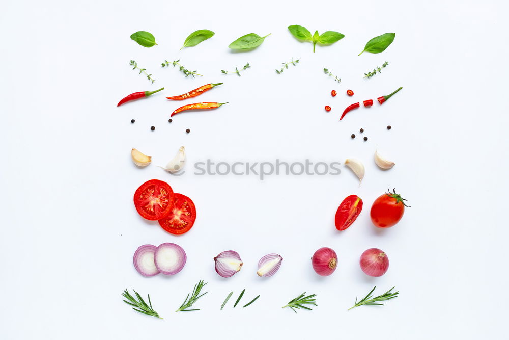 Similar – Image, Stock Photo White and red radishes with leaves