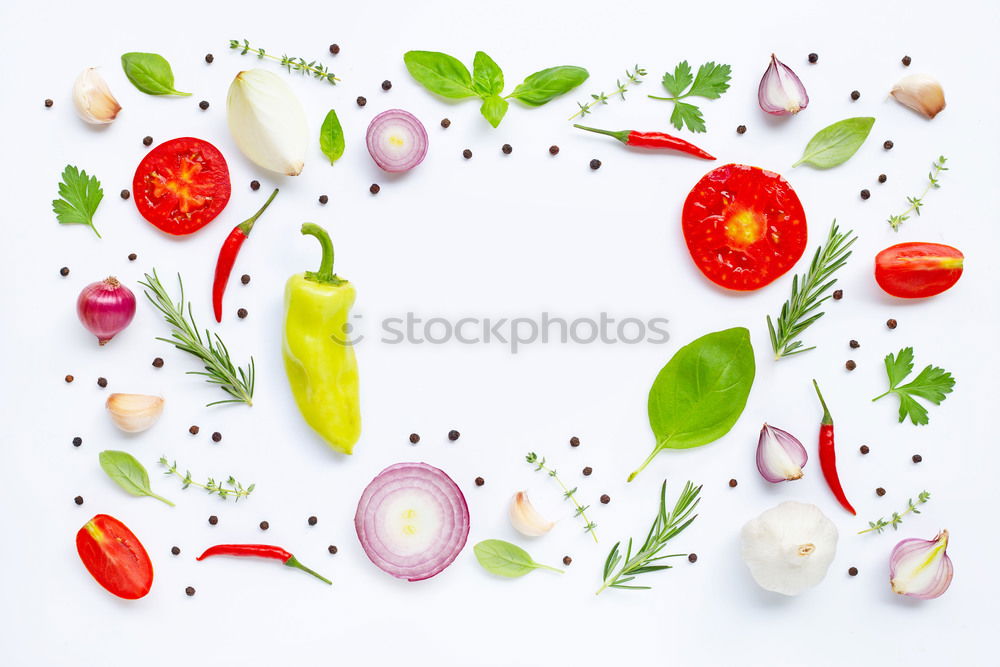 Similar – Image, Stock Photo White and red radishes with leaves
