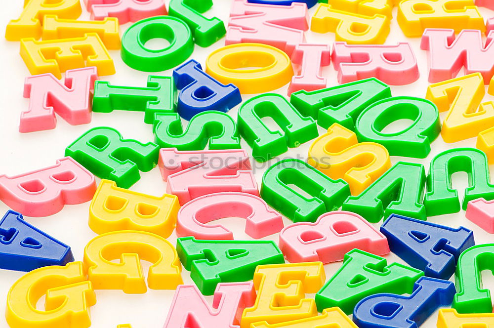 Similar – Image, Stock Photo Envelope with wooden letters