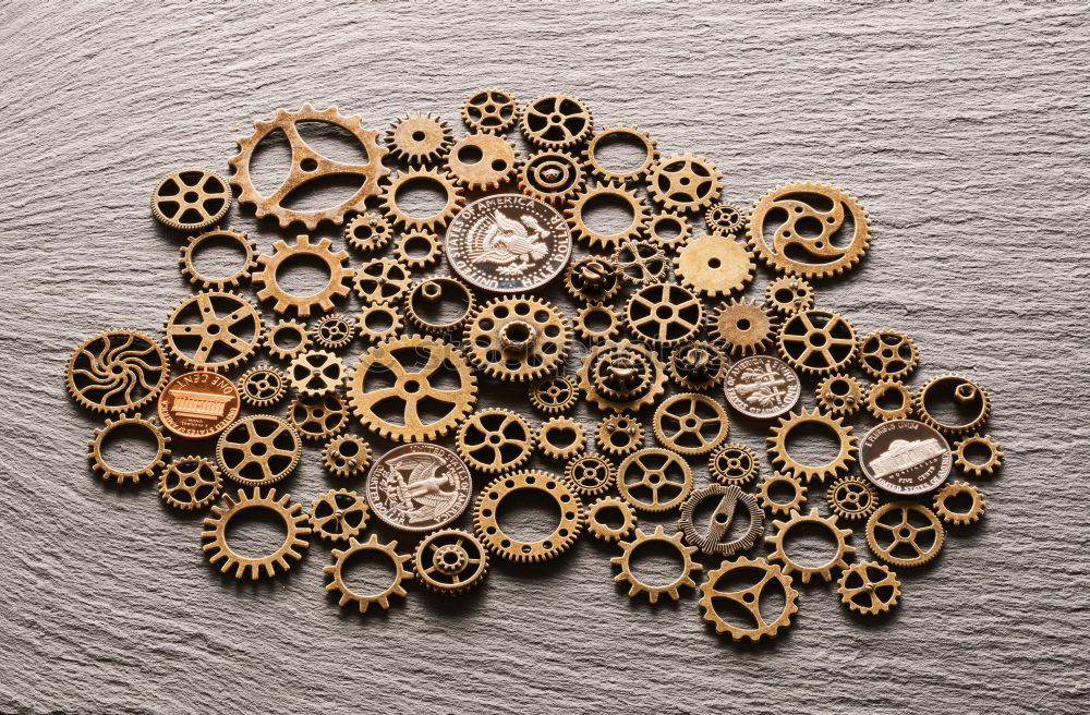 Similar – Image, Stock Photo gears for fears Old Rotate