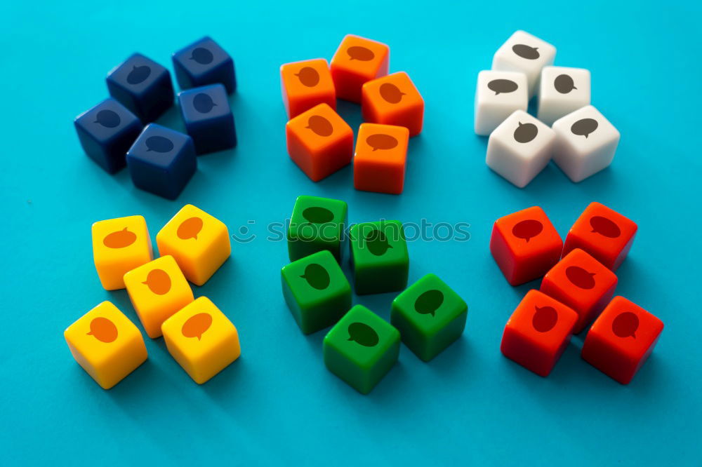 Similar – Image, Stock Photo Blue background with childrens plastic toys