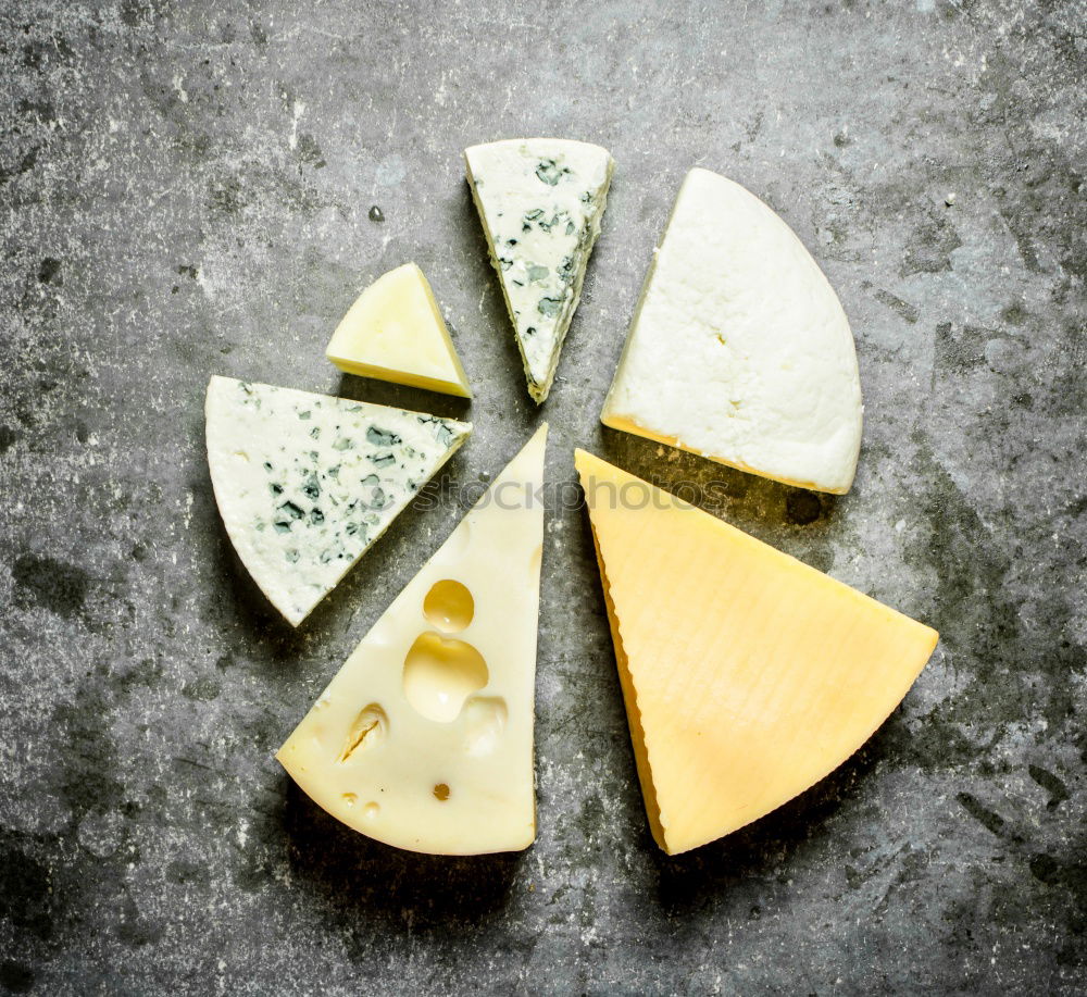 Similar – Semi-cured sheep cheese Villarejo Rosemary