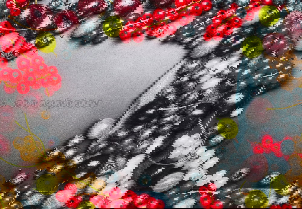 Similar – Image, Stock Photo Background with different berries