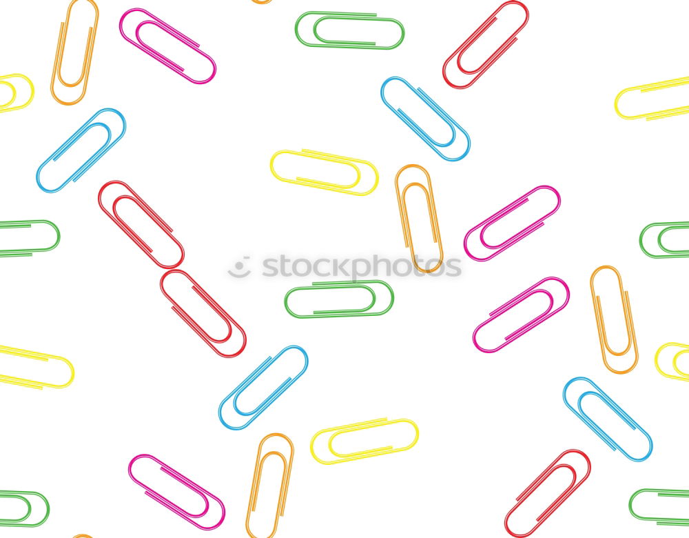 Similar – Image, Stock Photo paperclips Office work