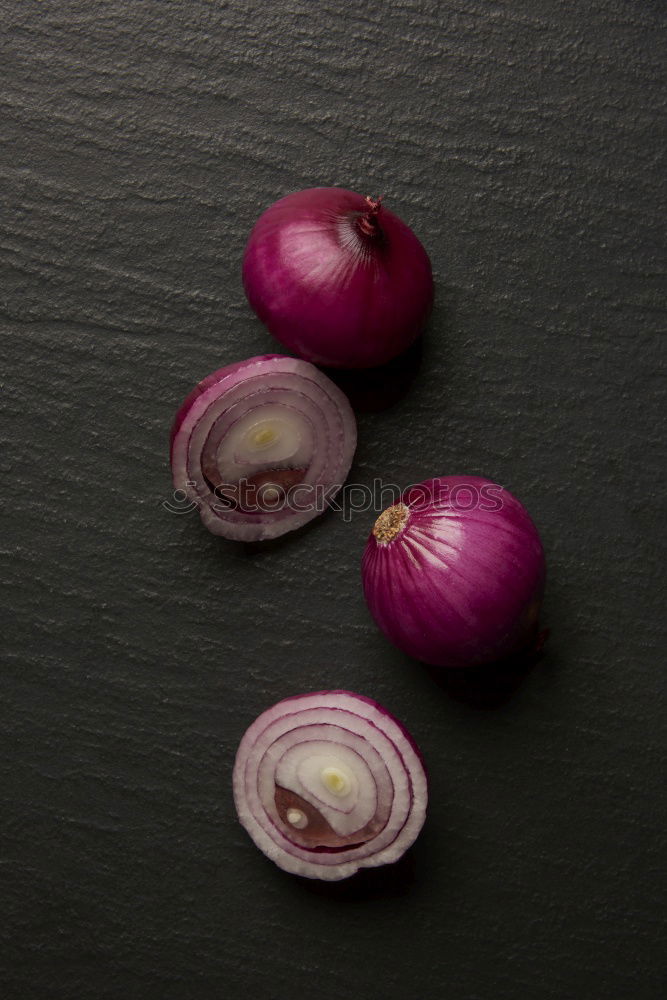 Similar – Image, Stock Photo Raw red beets are cut into pieces