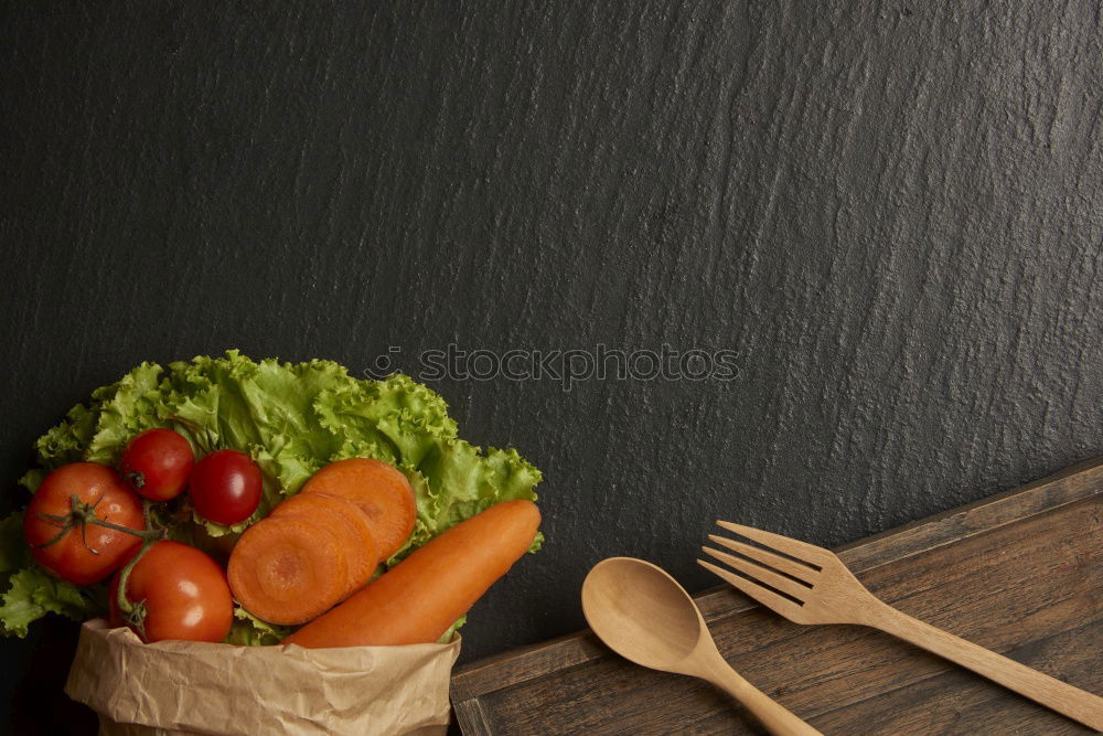 Similar – Image, Stock Photo Fresh raw vegetables and herbs