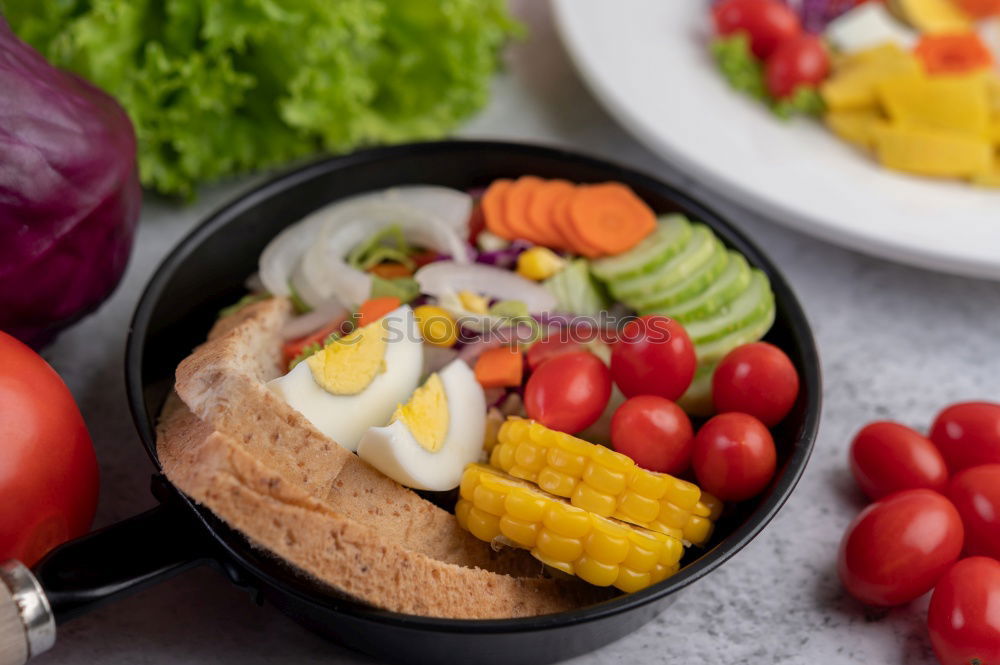 Image, Stock Photo Healthy lunch with vegetarian wraps