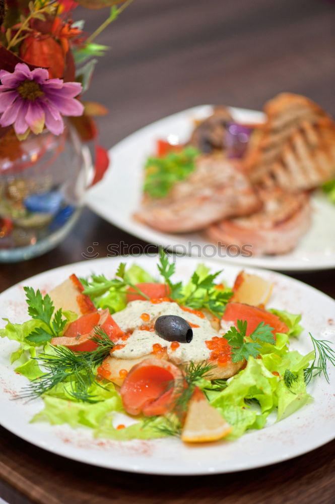 Similar – Image, Stock Photo salad Food Vegetable