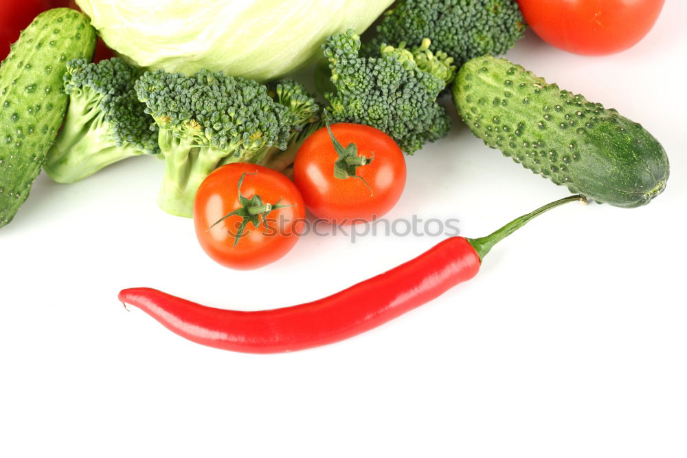 Similar – Fresh tomatoes in a green plate