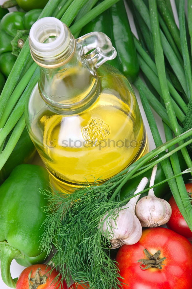 Similar – Image, Stock Photo vegetable oil Cooking oil