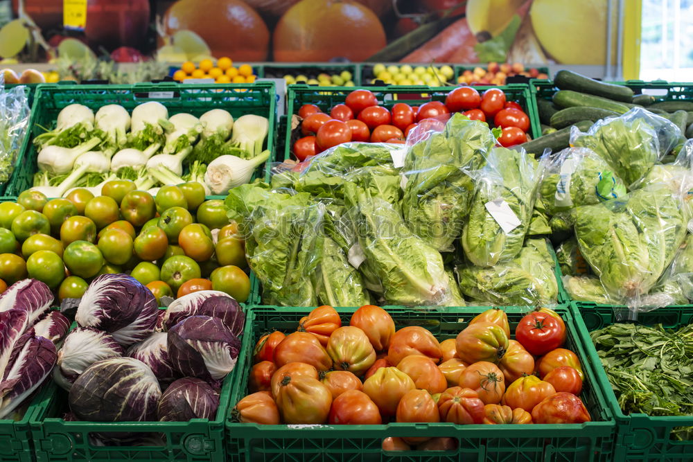 Similar – Foto Bild damals auf dem markt, du und ich, frisches gemüse kaufend…