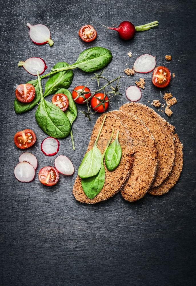 Similar – Image, Stock Photo Frisella, typical south italian bread
