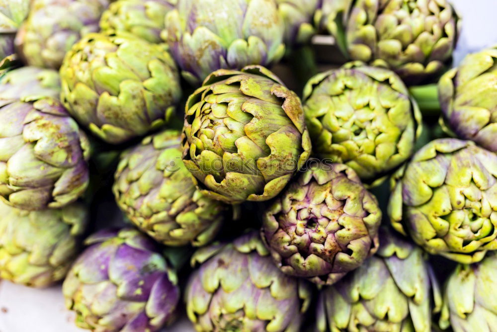 Similar – Image, Stock Photo Group of artichokes