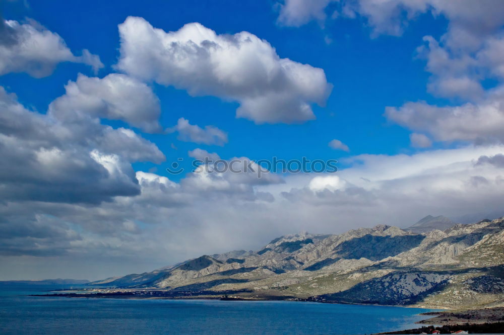 Similar – Kas Peninsula across Aegean Sea Inlet in Summer