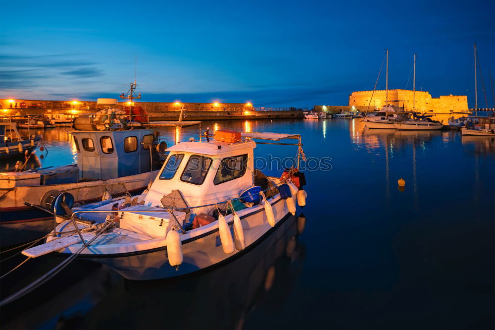 Similar – Image, Stock Photo View of the harbour of Klintholm Havn in Denmark