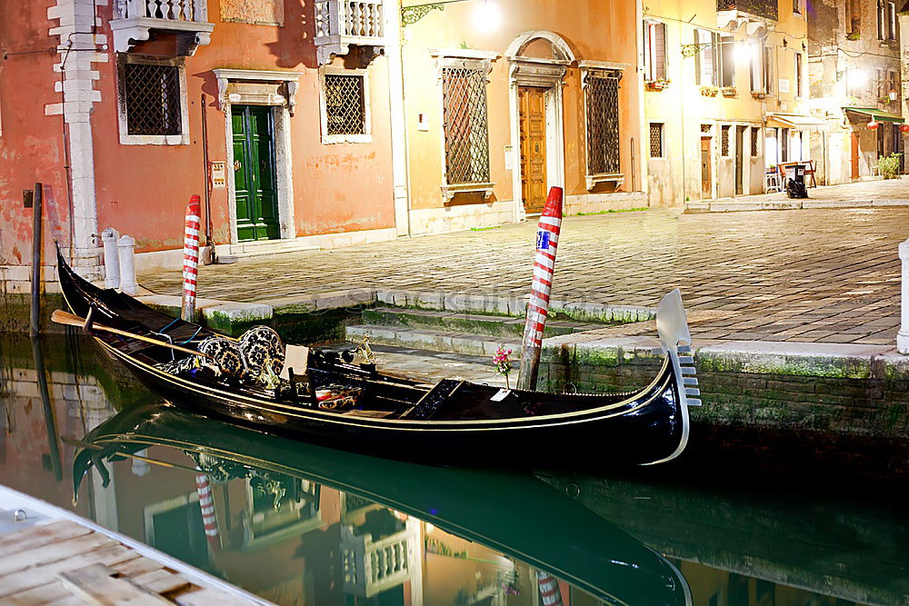 Similar – Image, Stock Photo channel_2 Venice Italy