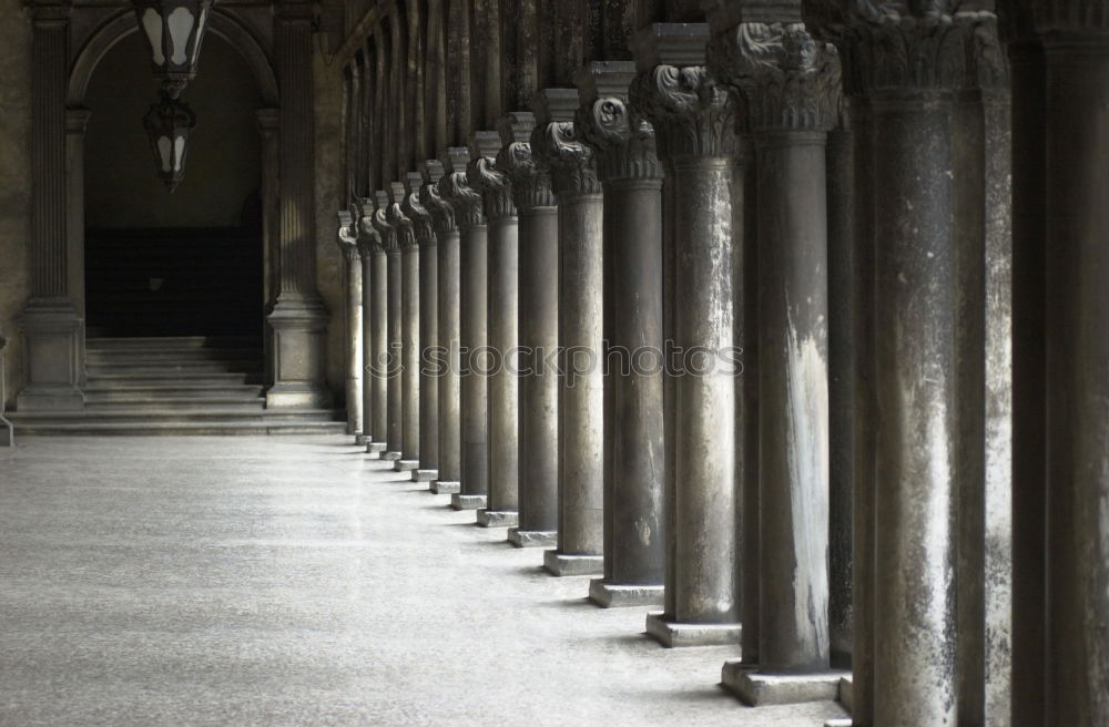 Similar – Image, Stock Photo endlessness Tunnel Column