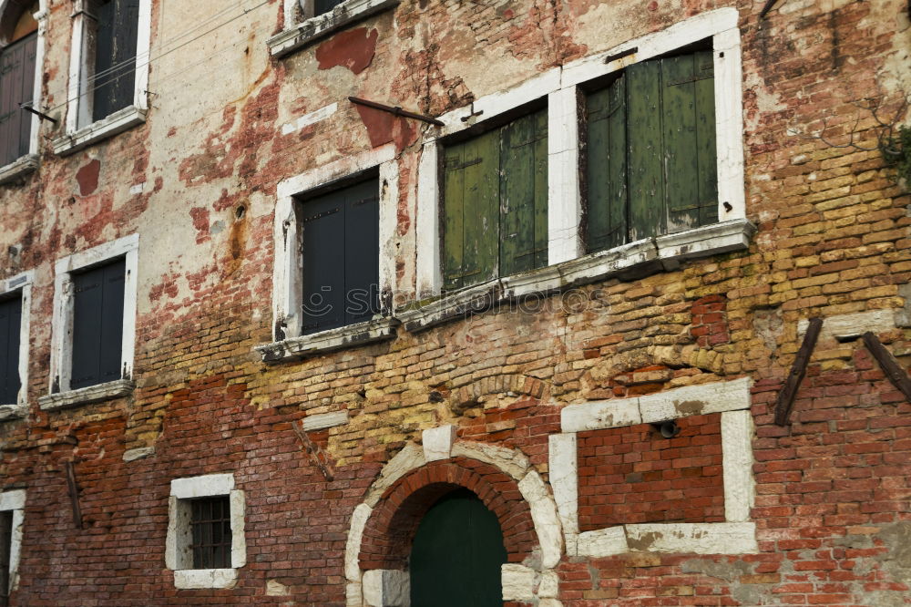 Similar – Fire ladder outside old building