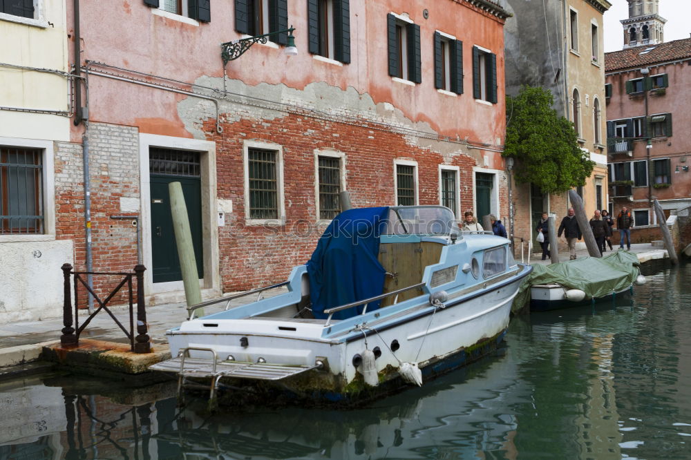 Similar – Lonely bridge Venice Alley