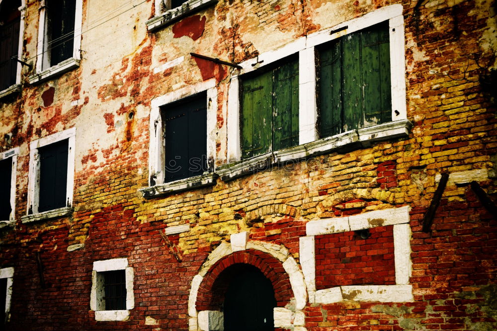 Similar – Fire ladder outside old building