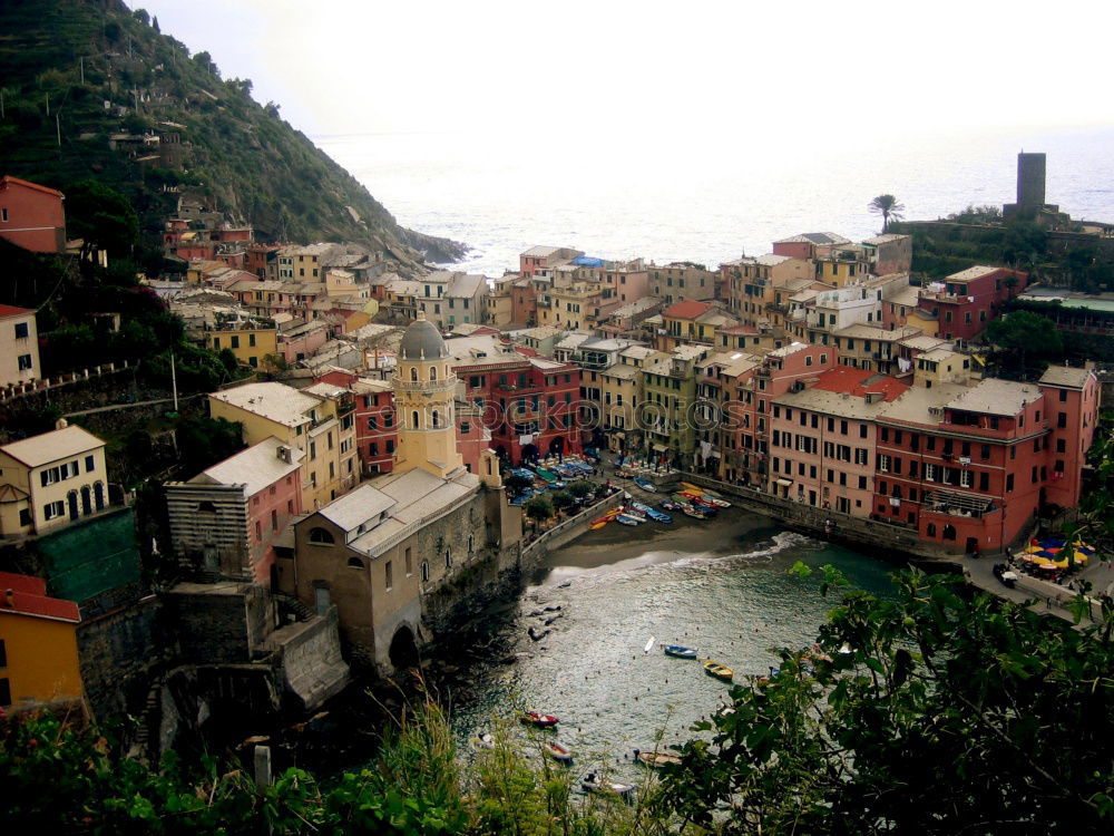 Similar – Image, Stock Photo CINQUE TERRE Village