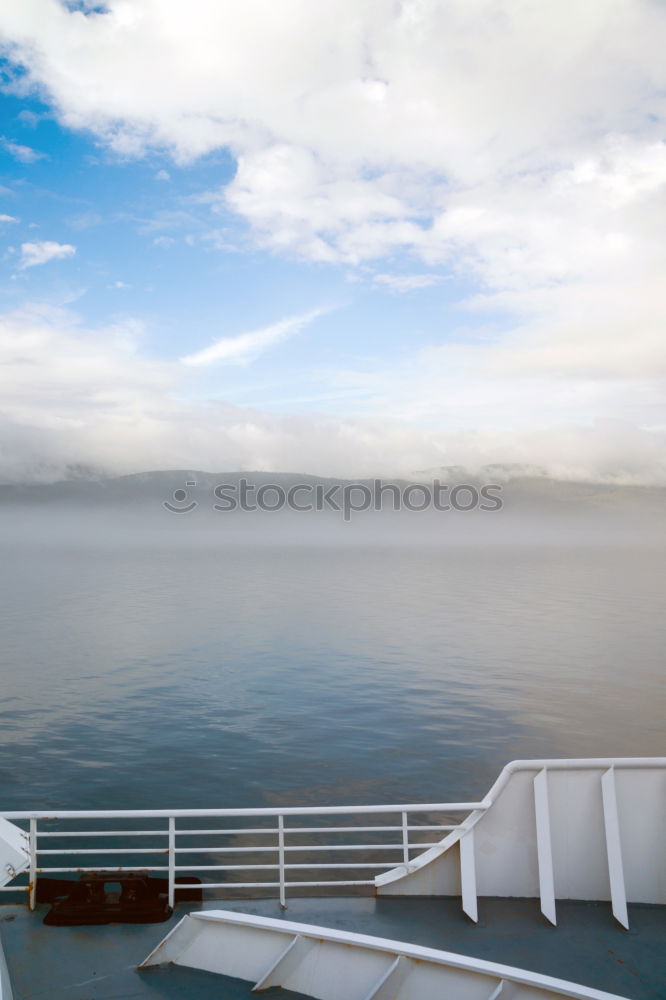 rail Norway Deck Ice Ferry