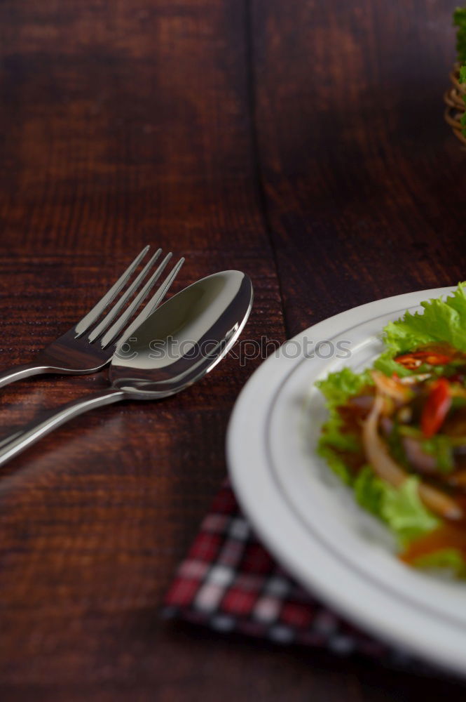 Similar – Geometric bowl of Asian Noodle Soup with chopsticks