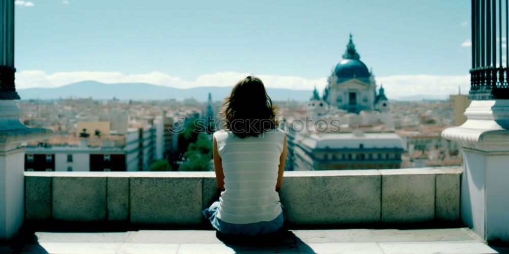 Similar – Image, Stock Photo Outlook on Lisbon Europe