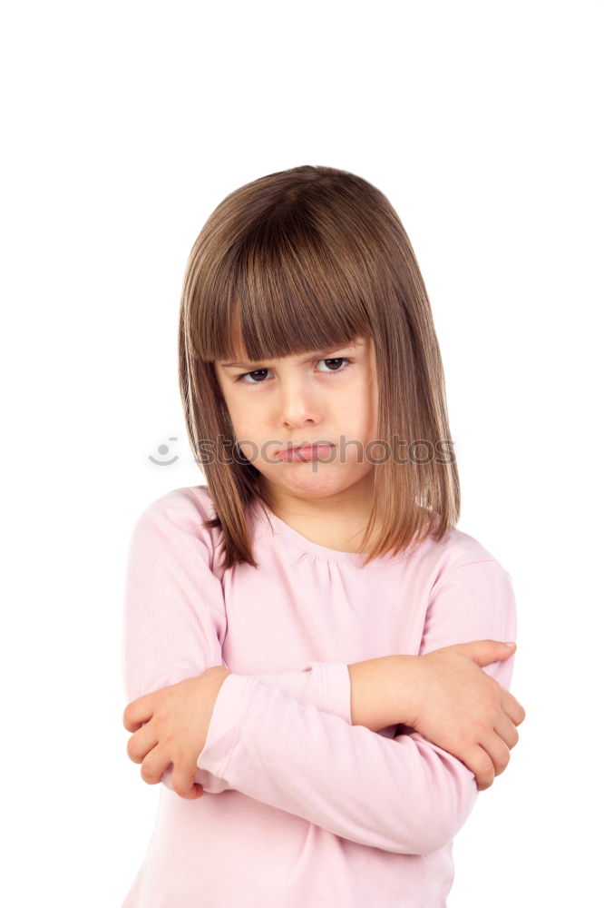 Similar – Image, Stock Photo Sad Feminine Child Girl