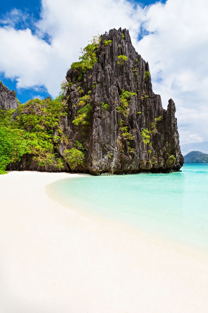 Similar – Image, Stock Photo boats in green ocean water