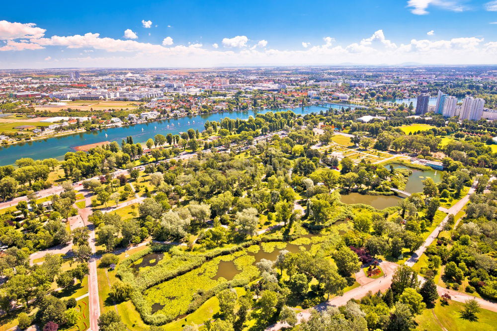 Image, Stock Photo View of Vienna Environment