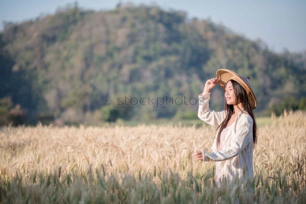 Similar – in nature Girl Dress Field