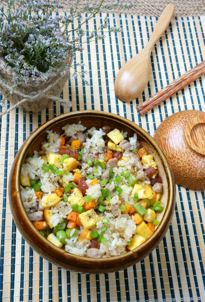 Similar – Image, Stock Photo colourful salad Food