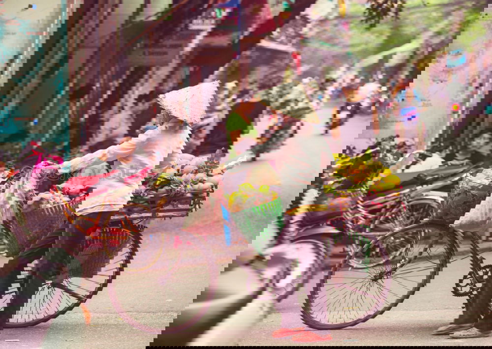 Similar – Image, Stock Photo Traffic in Saigon Muddled