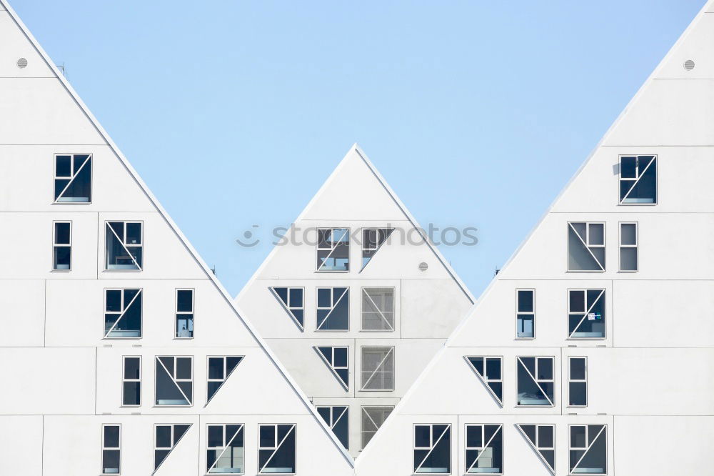 Image, Stock Photo Backyard with a view of the sky VIII