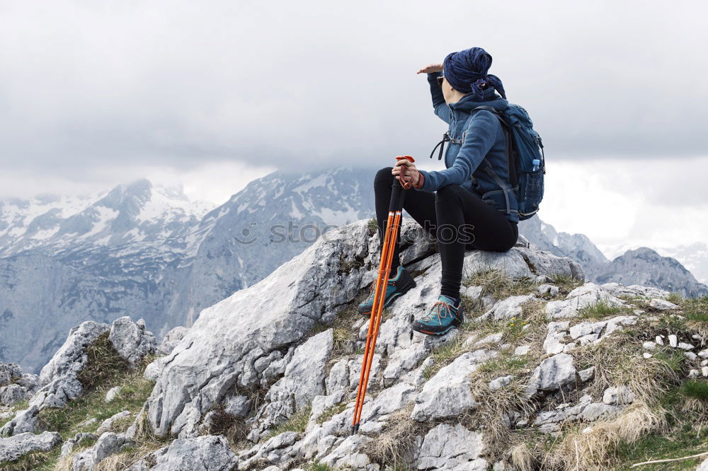 Similar – Image, Stock Photo White sausage breakfast with a view III