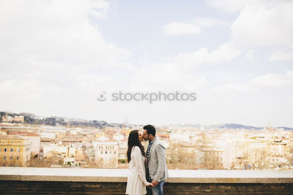 Similar – Woman carrying her friend behind her back